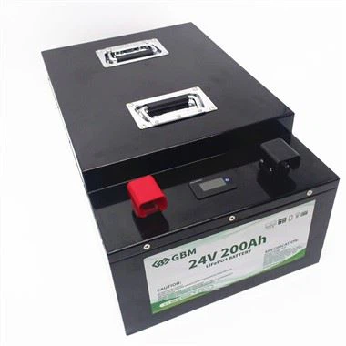 Fabrika Üretimi A Sınıfı 24v 200ah Lifepo4 Pil 5KWh 5.376Wh Kamp Arabası UPS Enerji Depolama İçin
